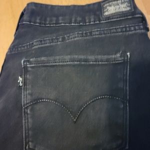 Levi black Jean legging